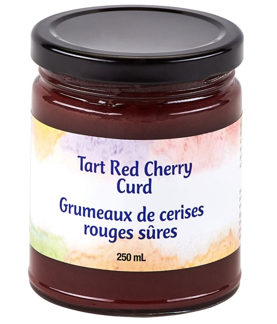 tart red cherry curd