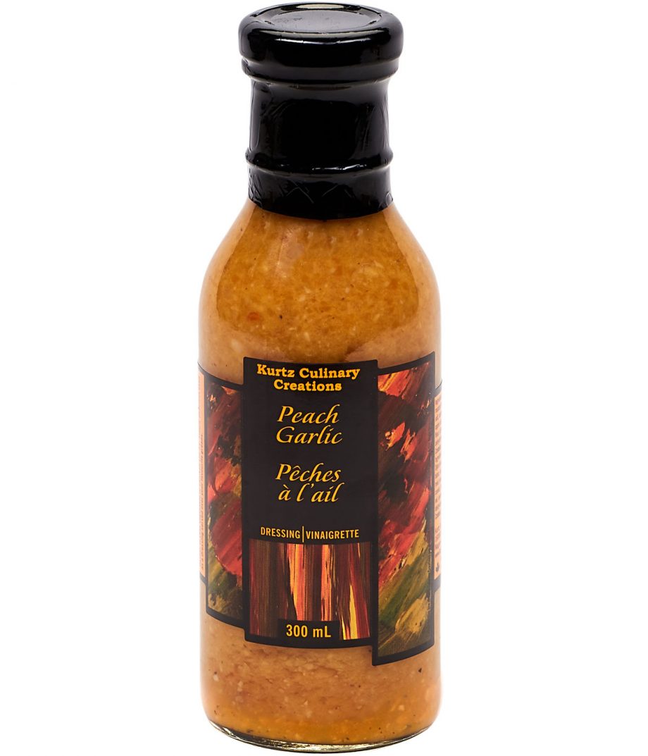 Peach Garlic Dressing