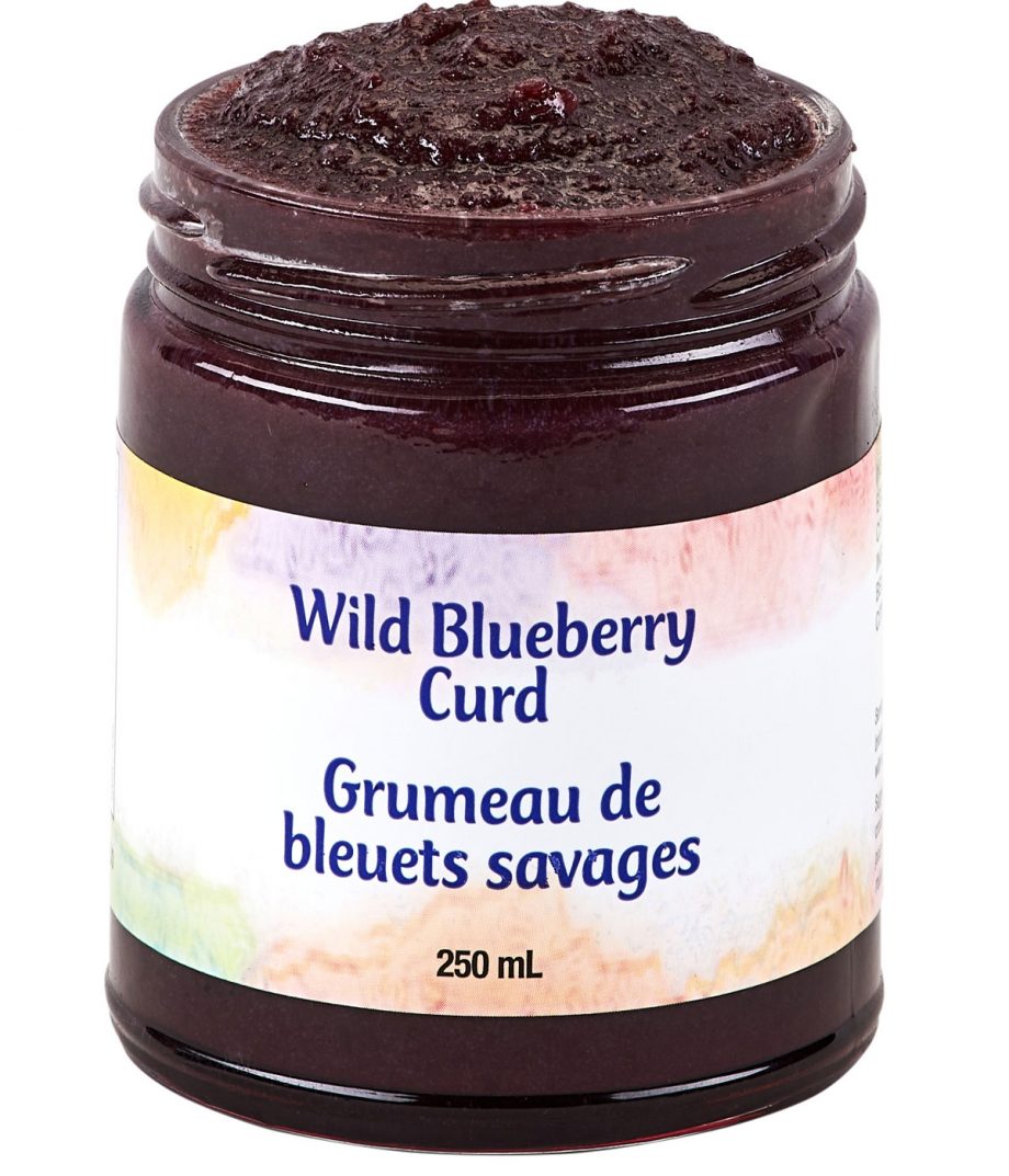 wild blueberry curd