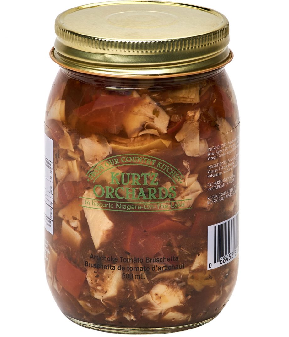 Artichoke Tomato Bruschetta