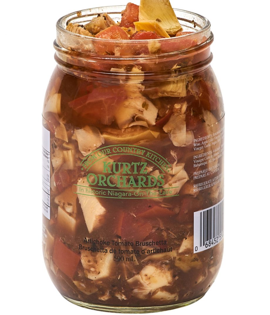 Artichoke Tomato Bruschetta