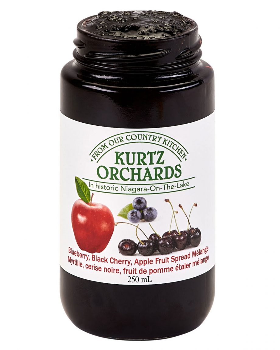Blueberry, Black Cherry, Apple Fruit Sauce