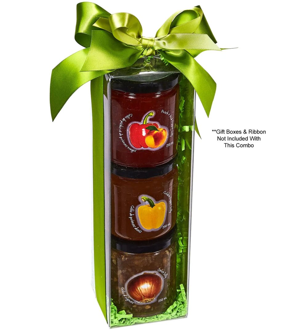 Savoury Jelly Trio: Gift Box