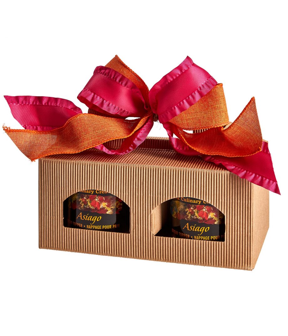 Asiago Bread Topper Pair: Gift Box