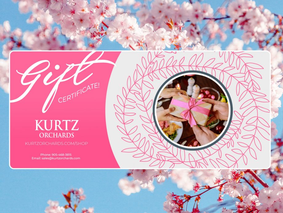 Mother's Day Gift Certificate